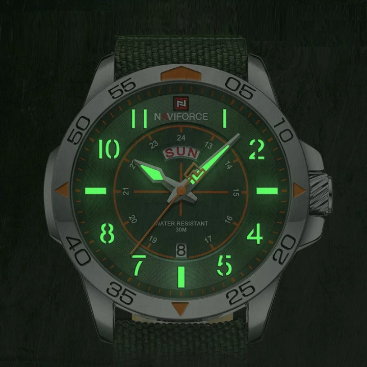 Relógio Casual Masculino Naviforce Green Savassi
